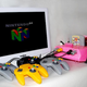Illustration for article titled Guy Turns Nintendo 64 Into Hot Pink Barbie Corvette